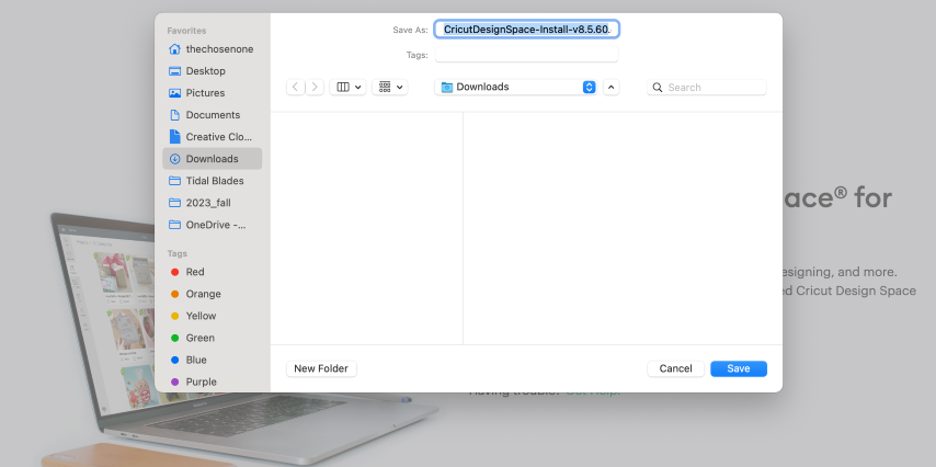 how to download Cricut Design Space on Mac 
