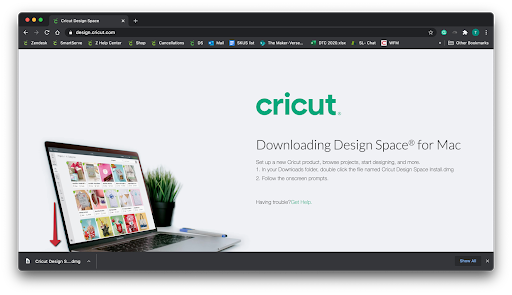 cricut software download for mac