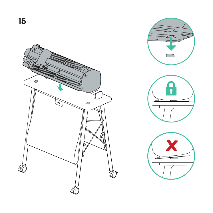 Cricut Venture Docking Stand Instructions – Help Center