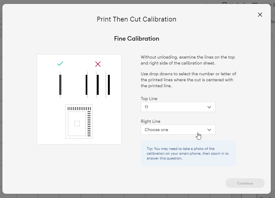 Cricut Printer Calibration for Explore 3