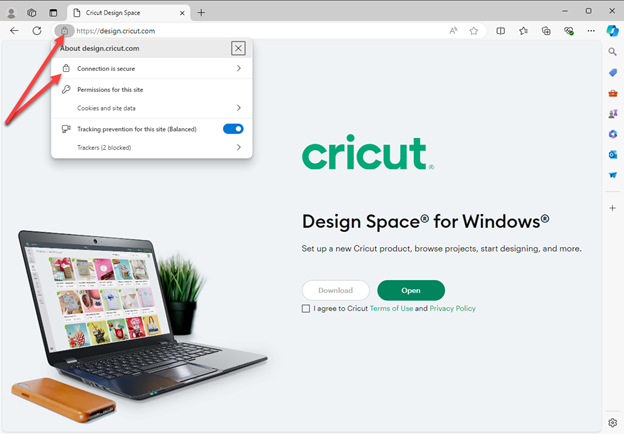 Windows_Click Padlock in Address Bar.png