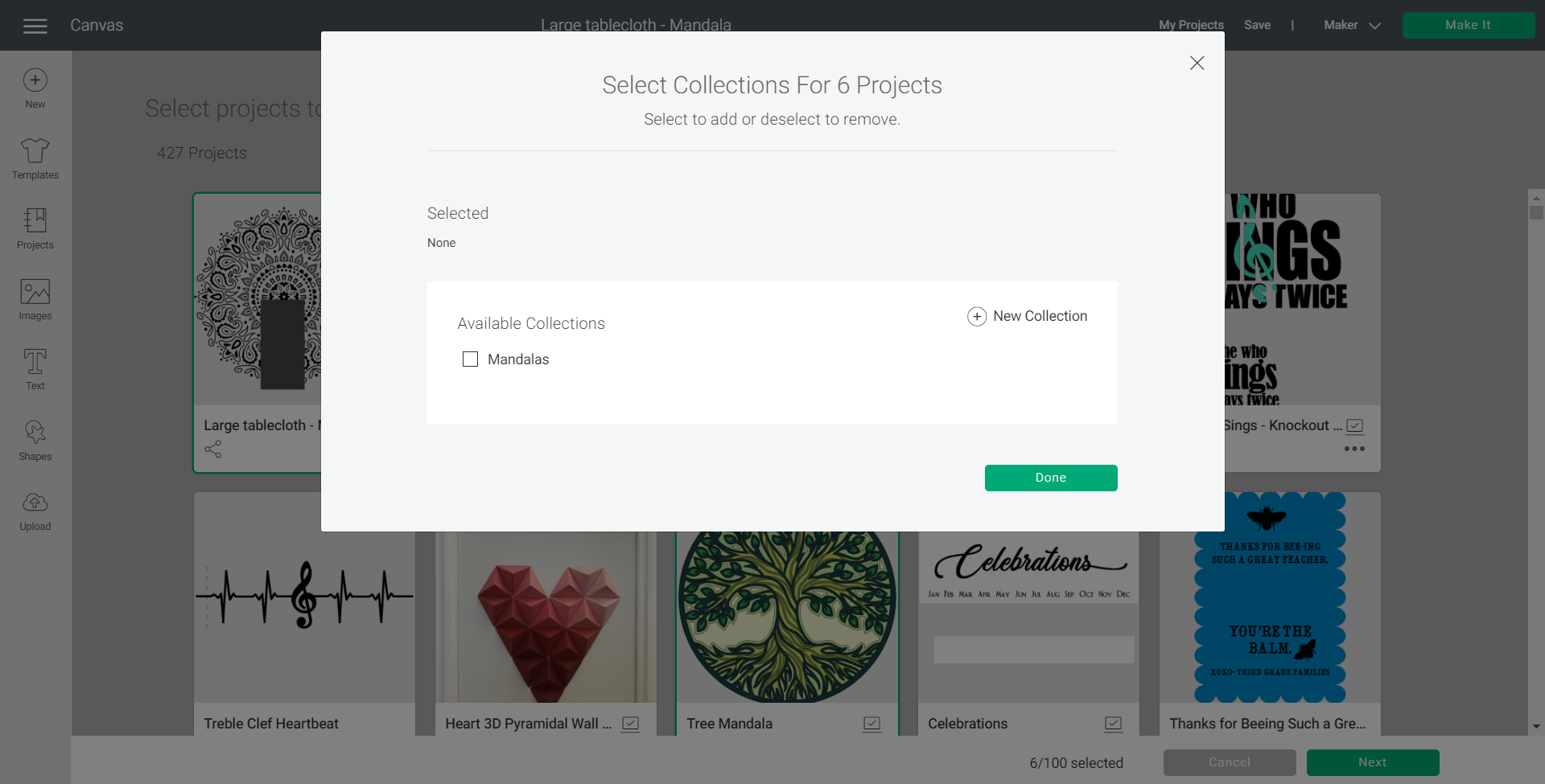 Using Collections In Design Space – Help Center