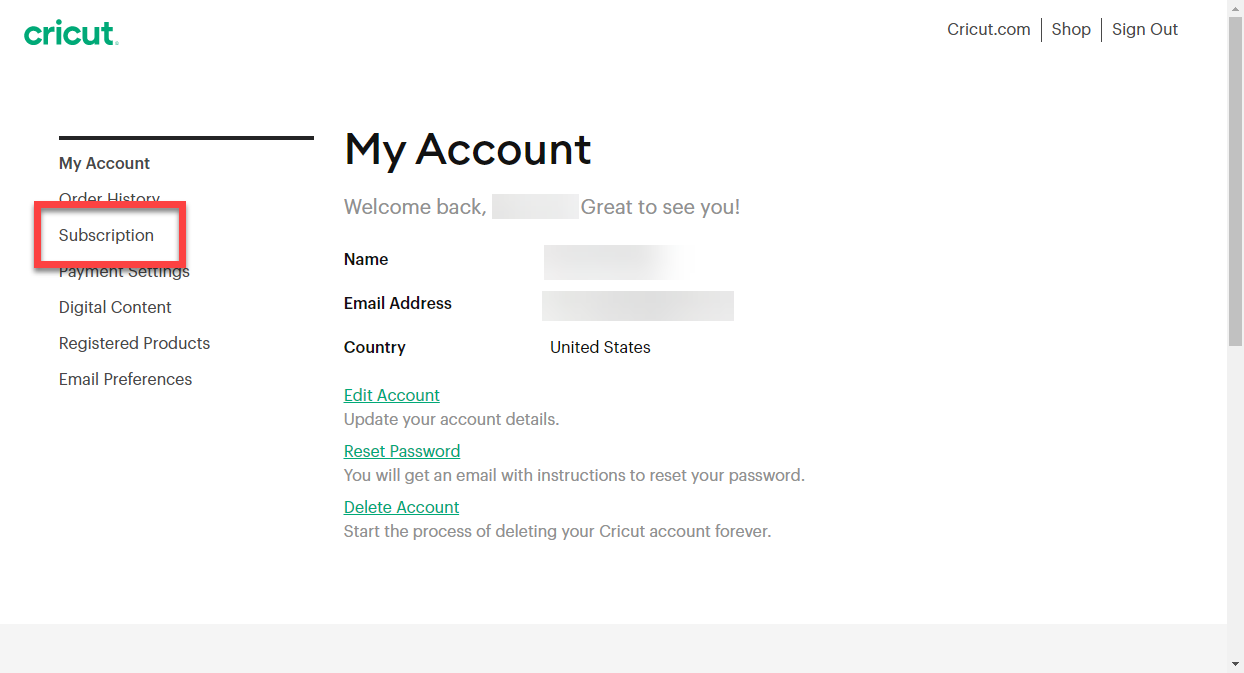 How do I cancel my Cricut Access Subscription? Help Center