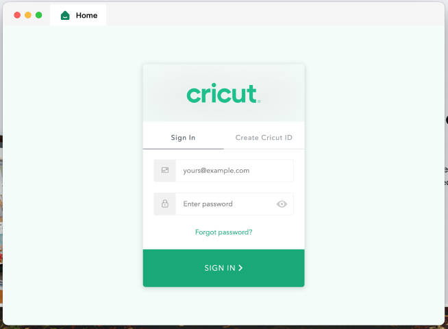 How to Sign in Cricut Design Space
