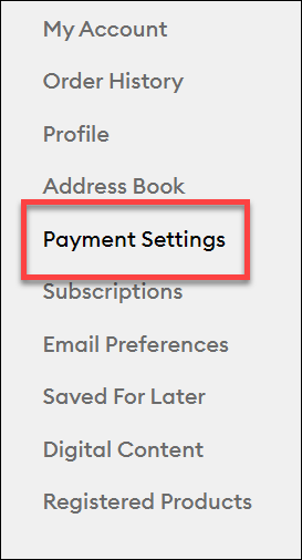 4 select payment setting from left navigation.png