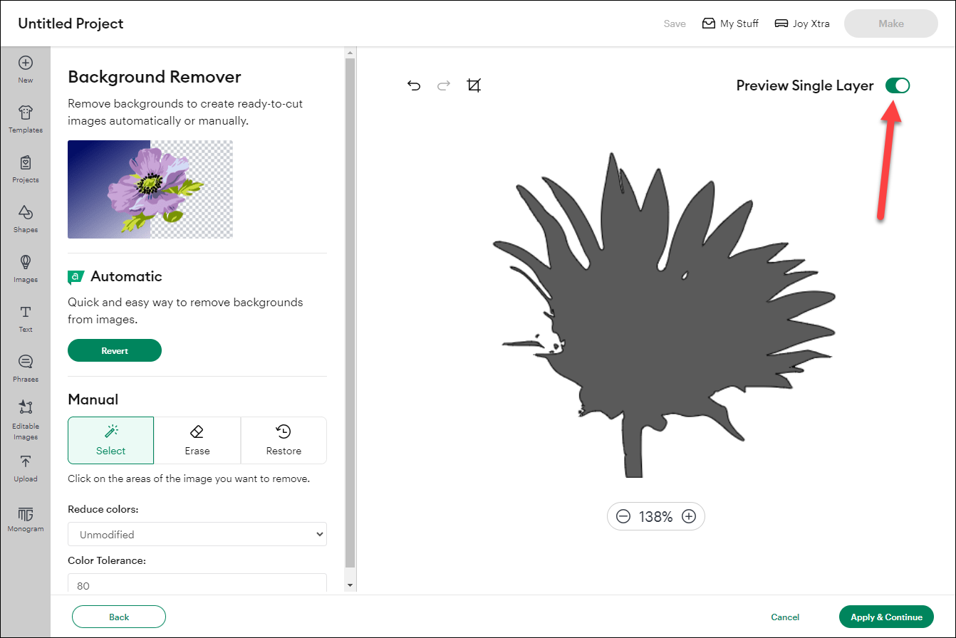4-5tip Use Preview Single Layer tool to identify areas to remove.png
