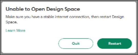 Unable to Open Design Space.jpg