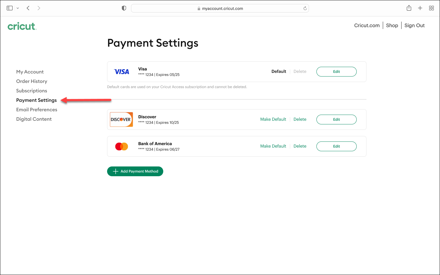 Select Payment Settings from Menu_Desktop.png