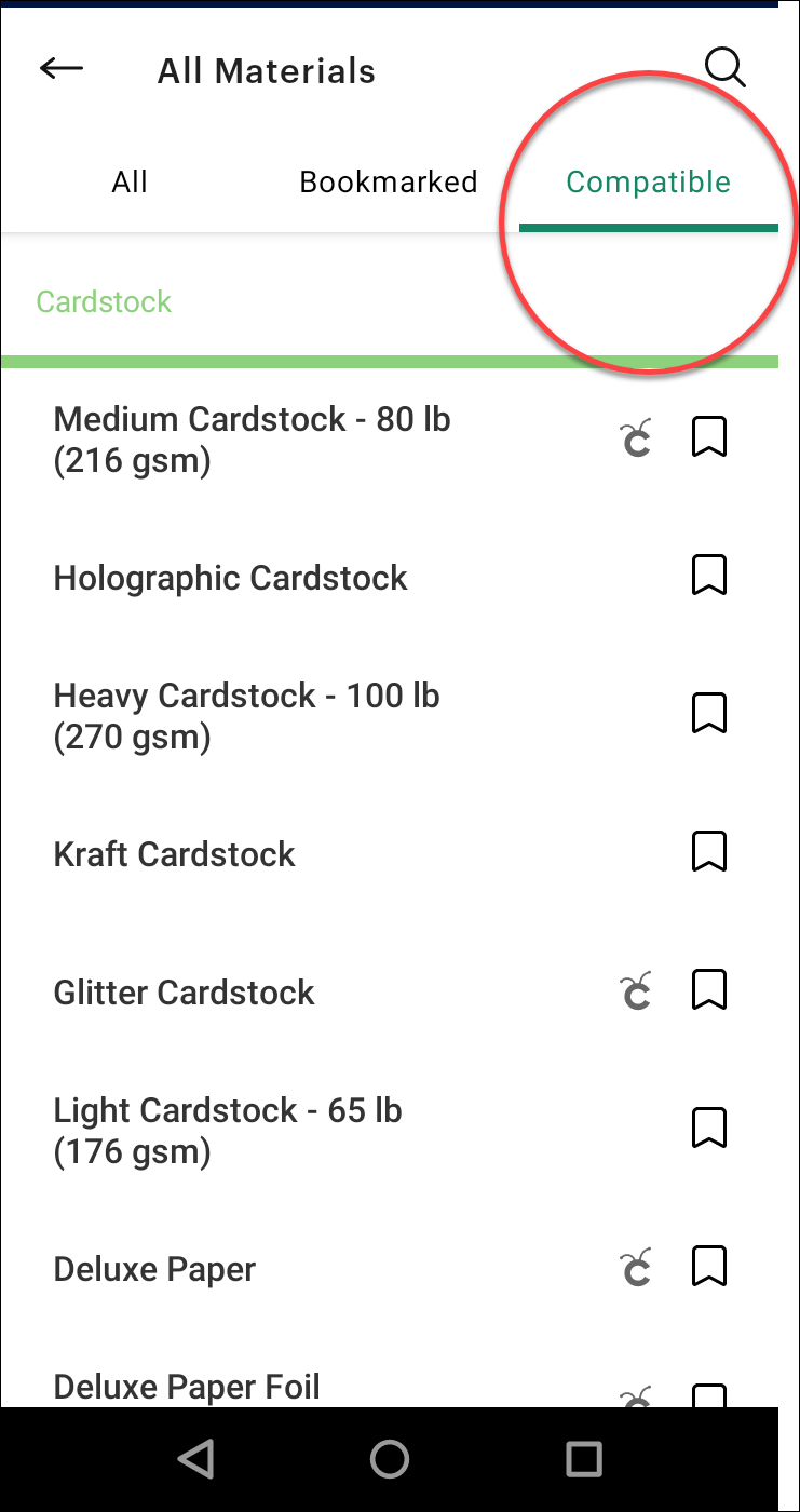 Android Perforation Compatible materials.png