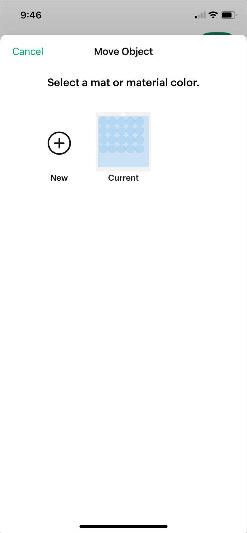 iOS Select New or Existing Mat.PNG