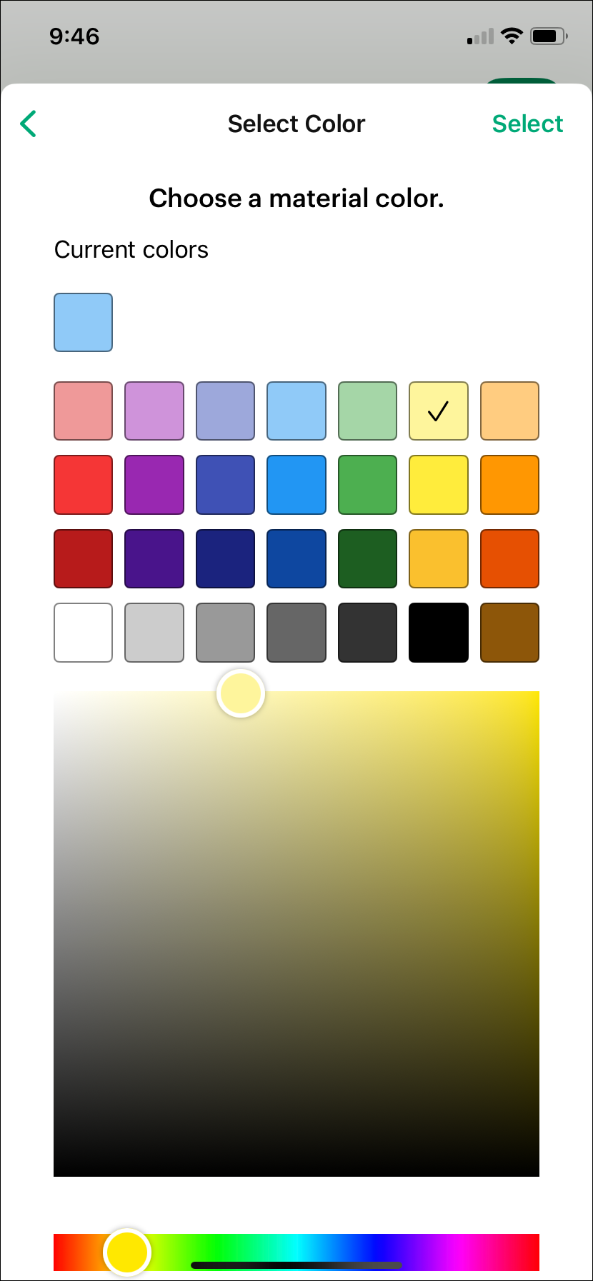 iOS Choose Material Color for New mat.PNG