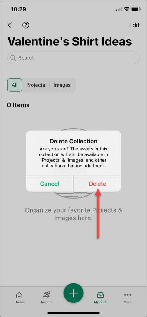 iOS Delete Collection Are you Sure.jpg