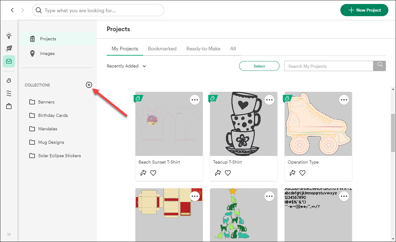 DSD Collections click Add.jpg