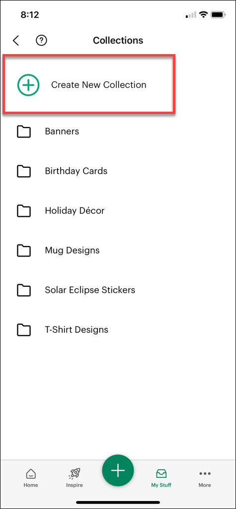 iOS Tab Create New Collection.jpg