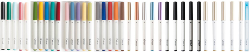 Cricut Esplorate Colore raccolta di tutti i giorni Set di penne confezione da 10 GRATIS UK P & P 