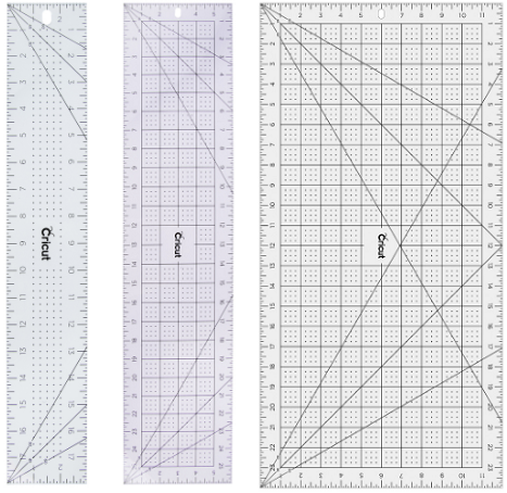 Cricut Acrylic Ruler | Mint | 3 x 18