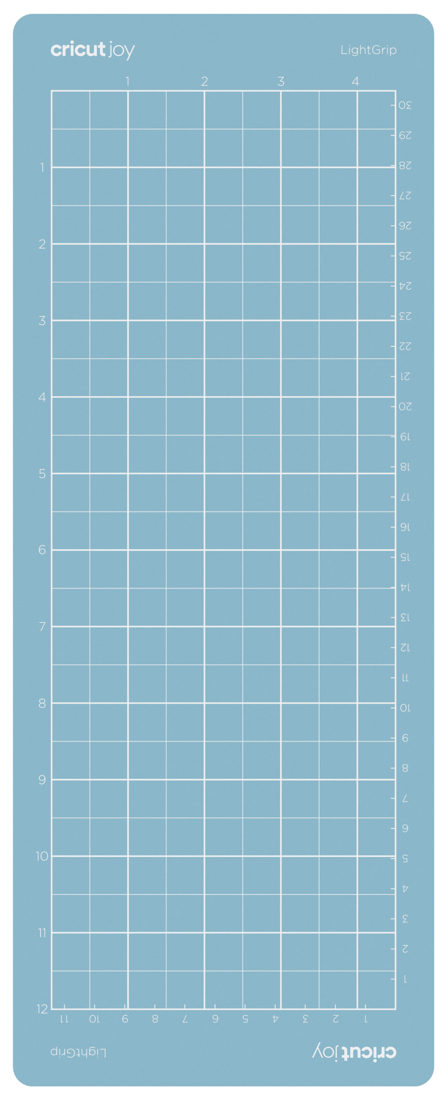 Cutting Mat for Cricut Joy - 4.5x12 3 Pack Blue-Light Grip