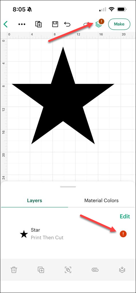 2a ios size warning in layers panel.jpg