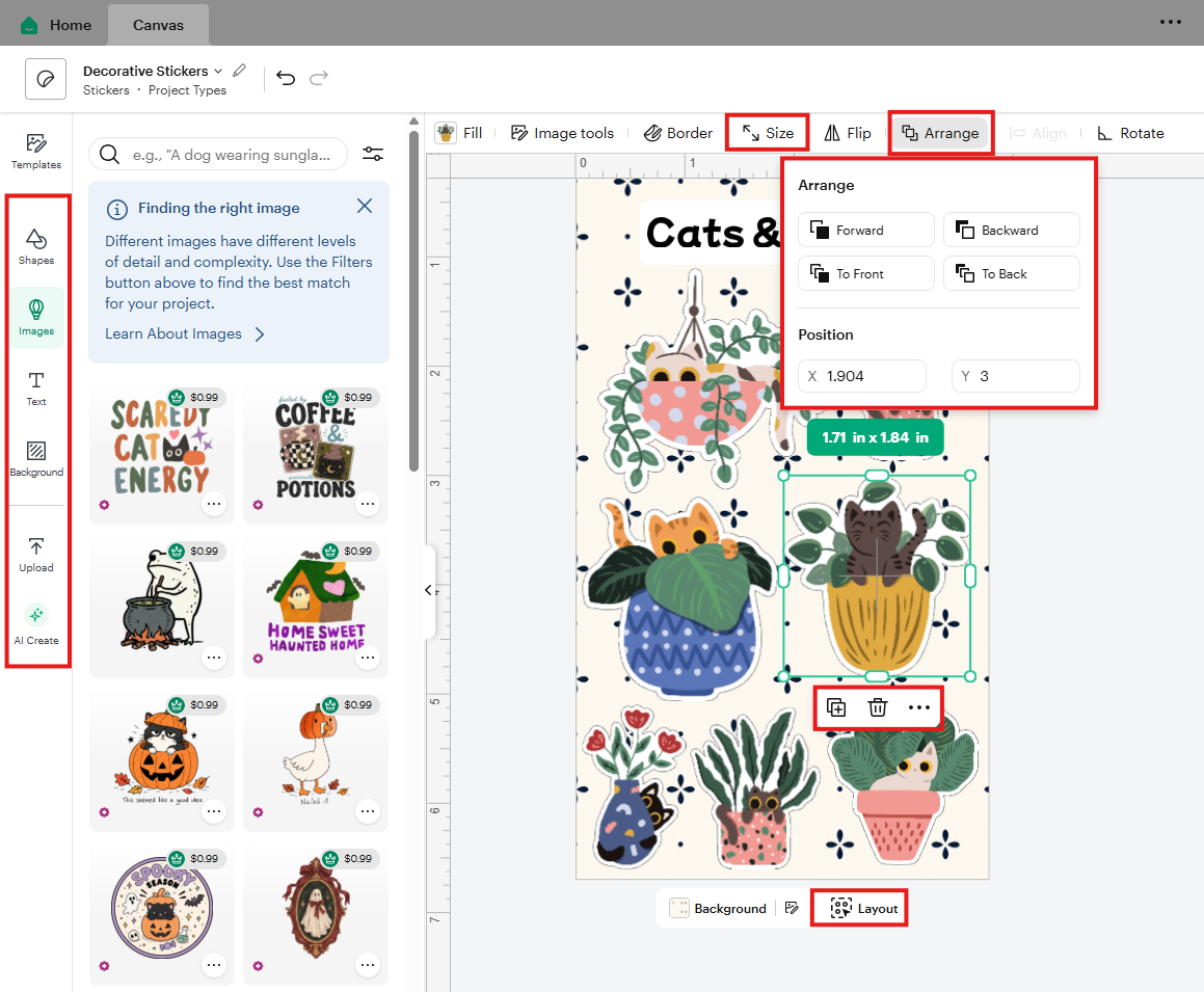 Desktop Arrange Layout Size Add Content locations.png