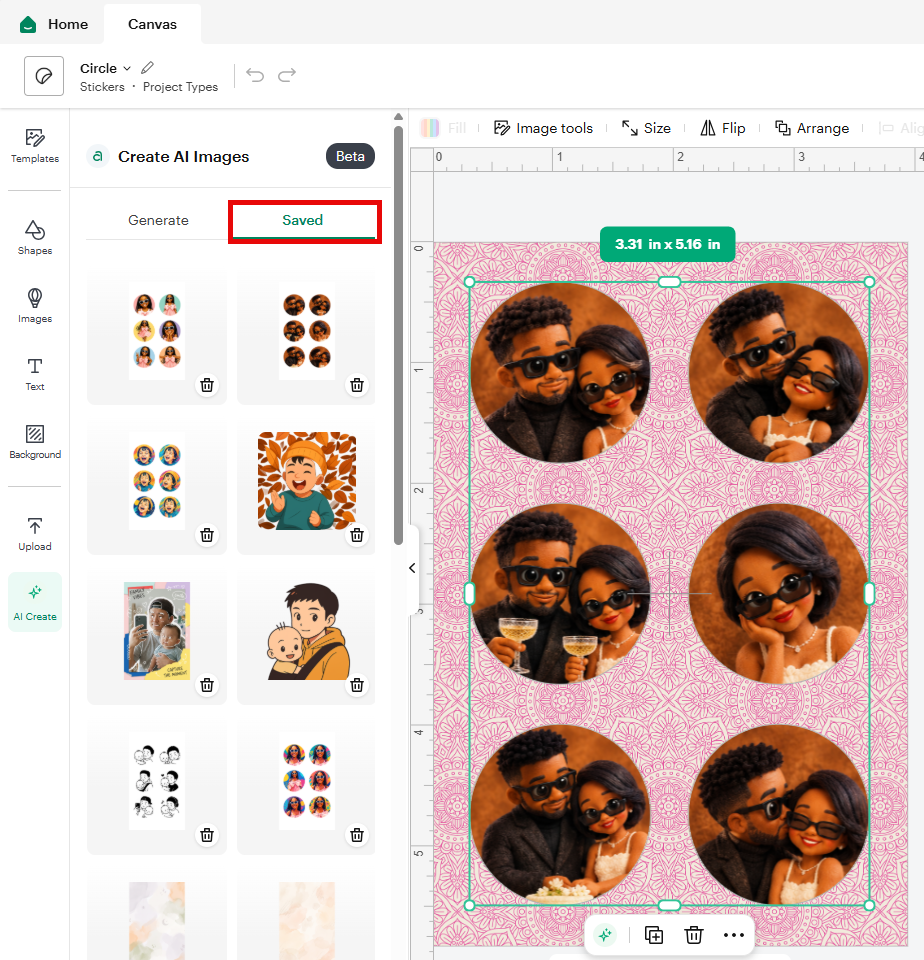 Creat AI saved tab.png