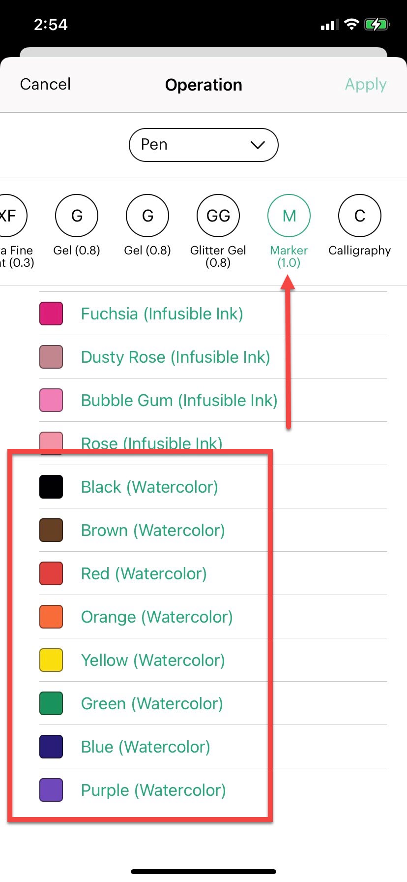 How to use Cricut Watercolour Markers